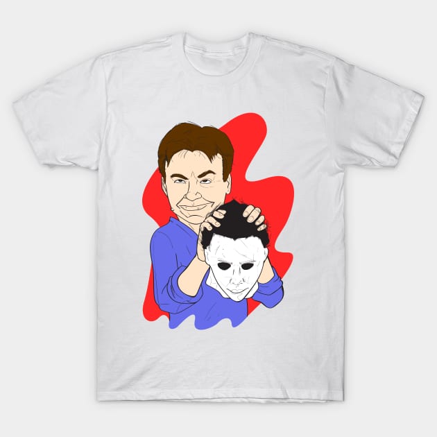 Michael Myers Unmasked T-Shirt by orio concepts